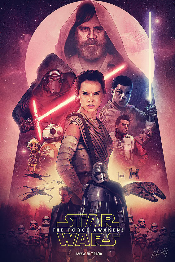 Star Wars: The Force Awakens by Adam Relf