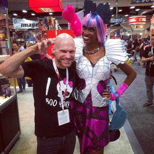 Be sure to come by the #Mattel booth and meet ghoulebrity pop star Catty Noir!! #MonsterHighSDCC #MonsterHigh #cattynoir #garrettatcomiccon2015 #SDCC2015 #Mattel  (at San Diego Convention Center)