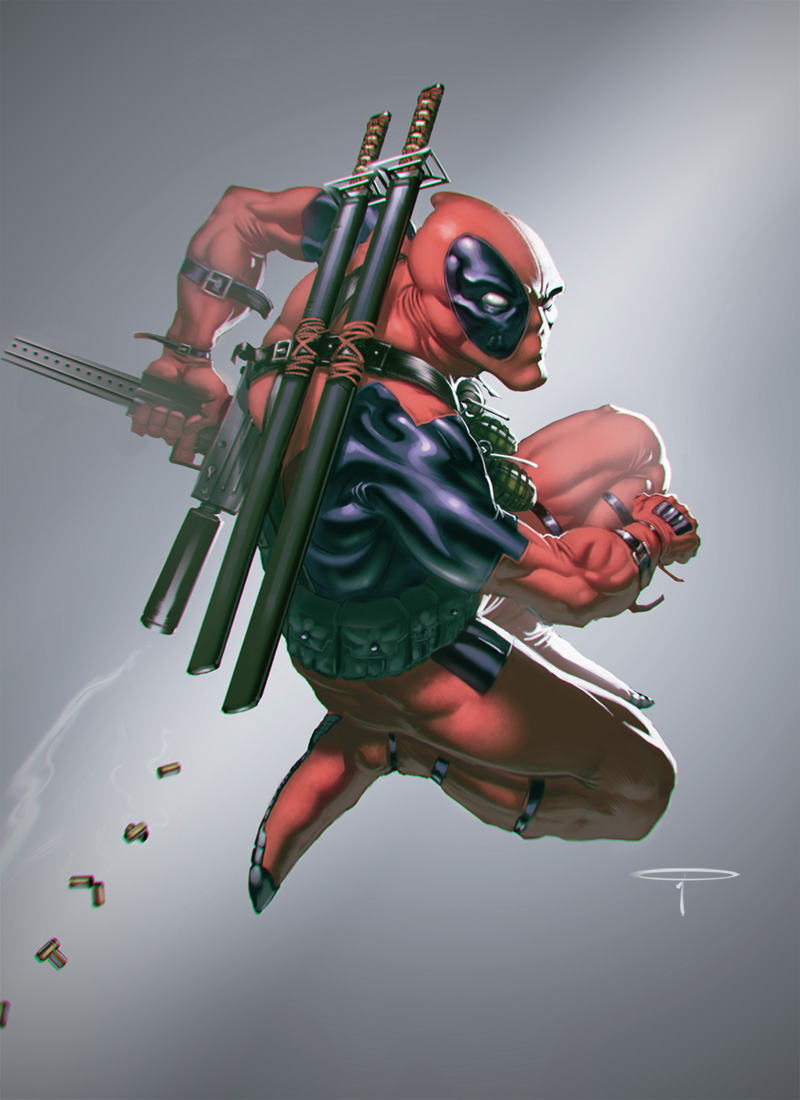 Deadpool by Angel Palacios