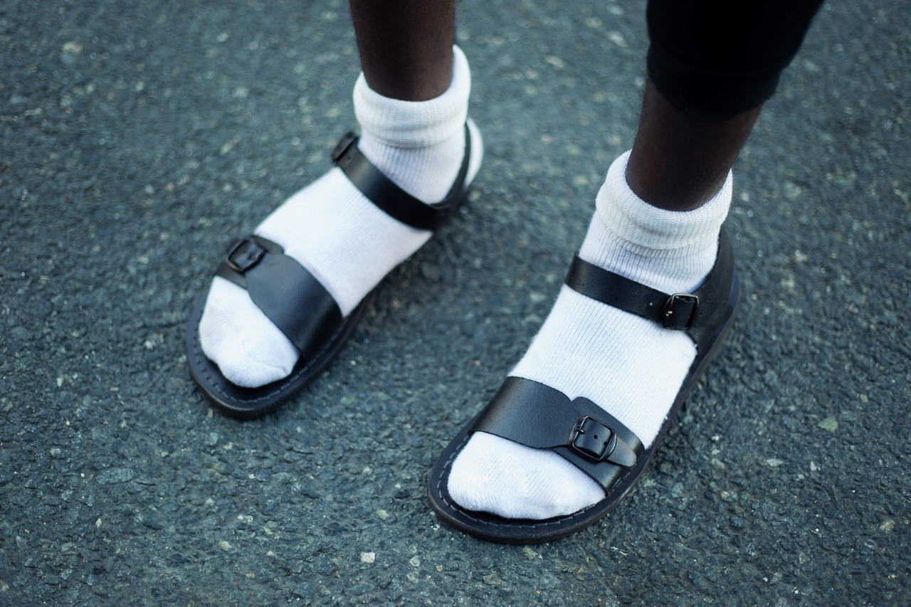 ... Carven, Teva, Christopher Shannon Prove Socks And Sandals Fashionable