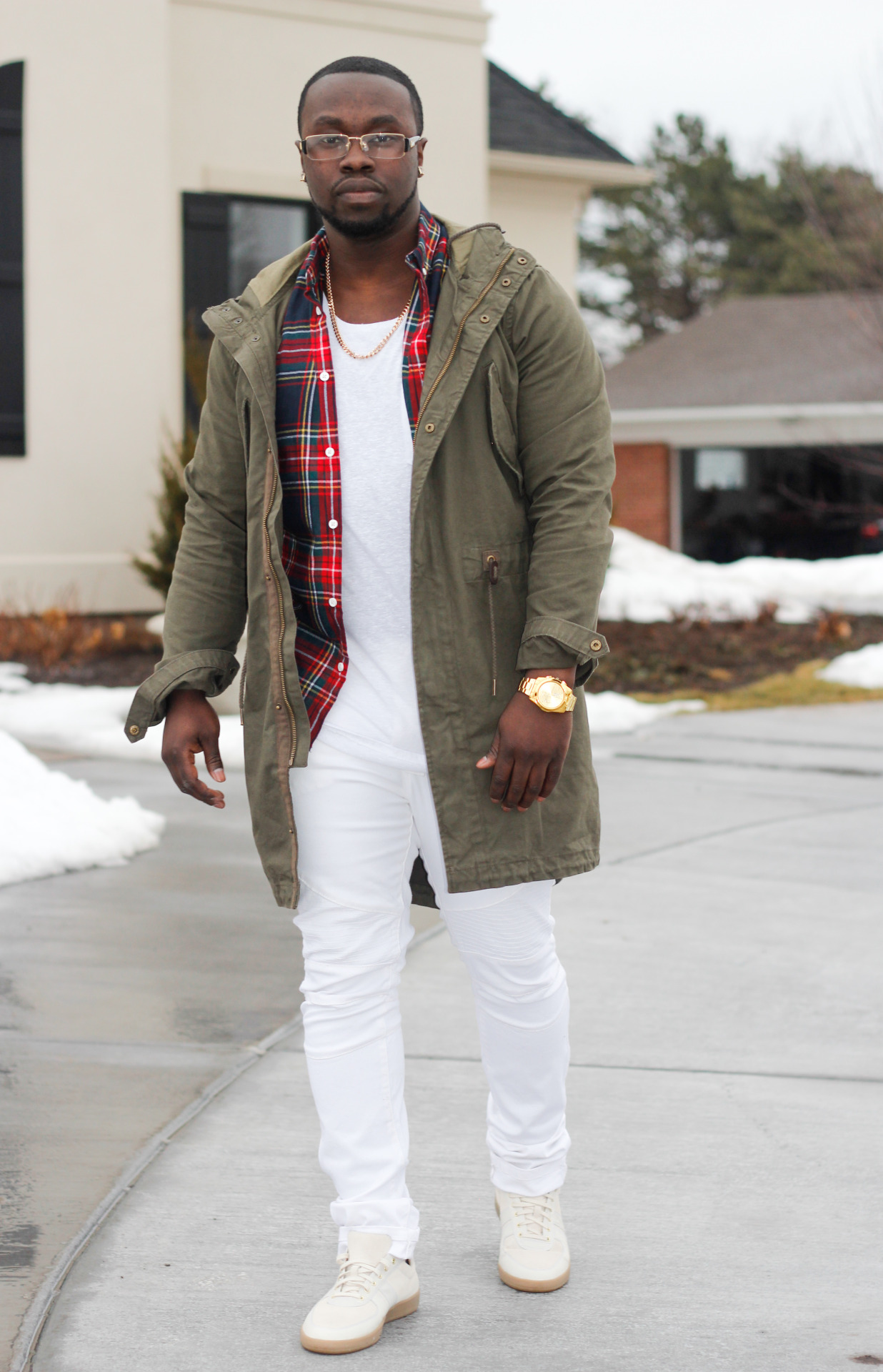 Pre-Spring Layering Ft. Dwane Bruce