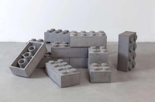 americanapparel:

polychroniadis:

'Concrete Legos' by Andrew Lewicki, 2010.

Source:
http://hxxxy.tumblr.com/
Visit the American Apparel tumblr:
CLICK HERE