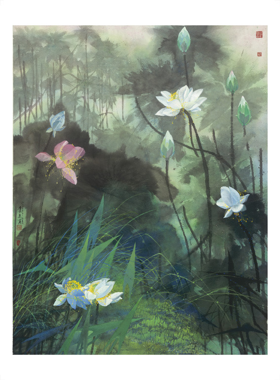 
by 袁运甫 Yuan Yun Fu

Lotus Pond Year Round, 2010