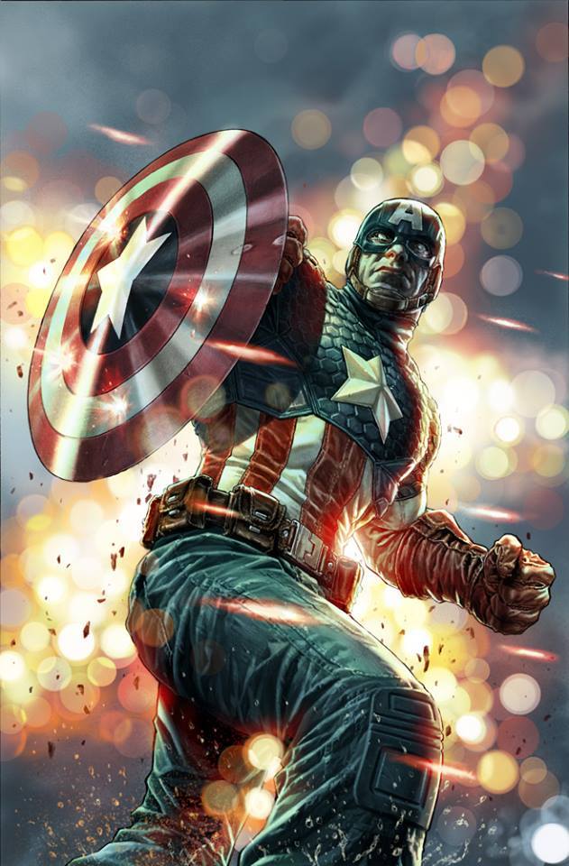Captain America by Lee Bermejo