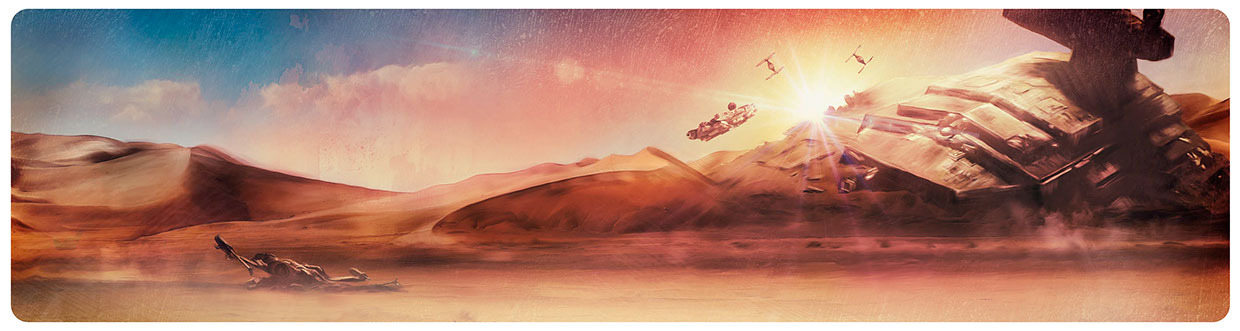 Star Wars Landscapes - Created by Rich Davies