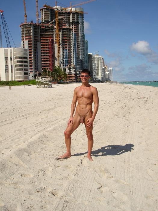 Another guy enjoys clothing-optional Haulover Beach, near Miami, Florida in the U.S.A.  It&#8217;s a great place where it&#8217;s legal and fun2bnaked!