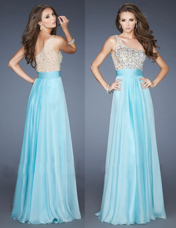 Blue Prom Dresses Tumblr 2013