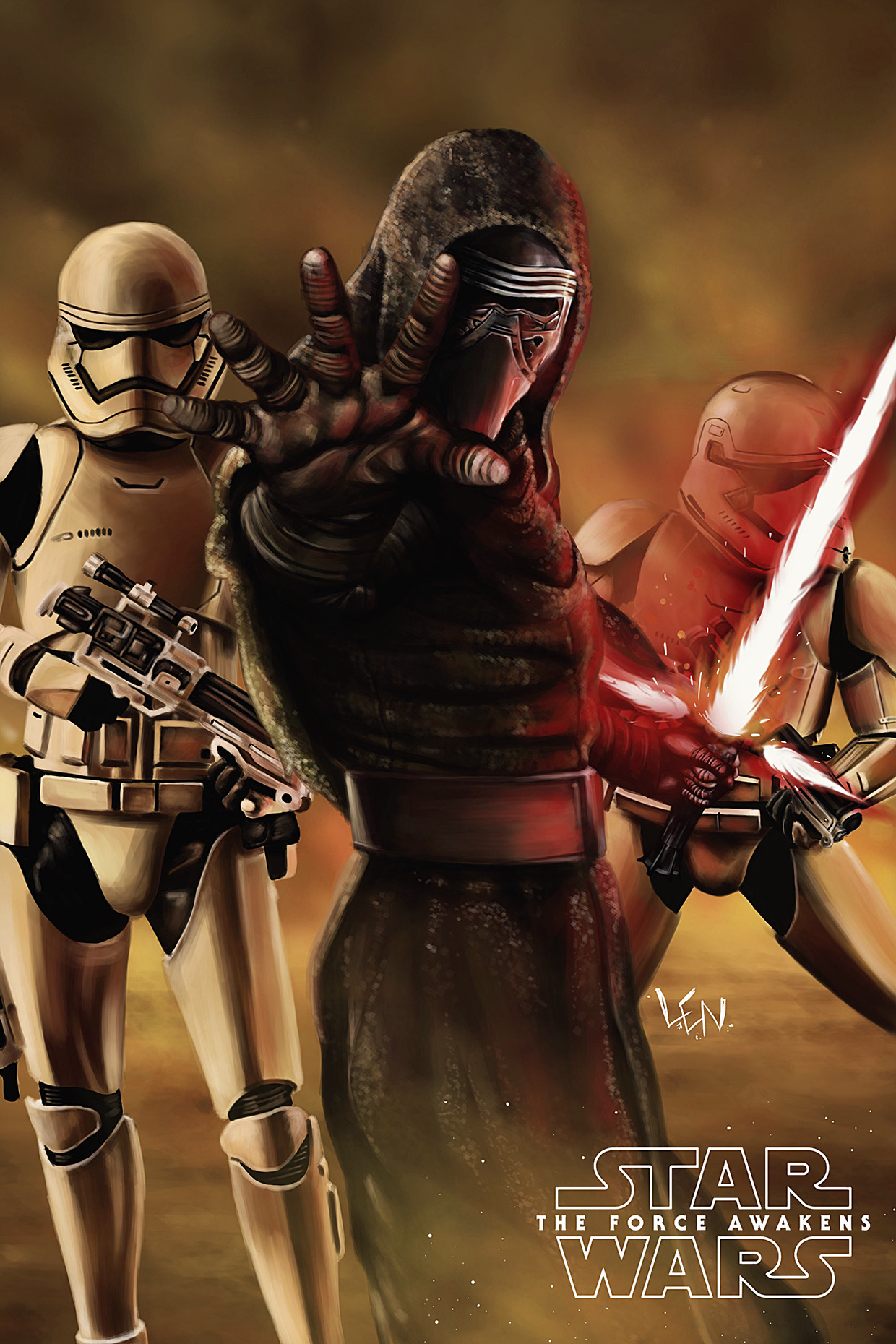 The Force Awakens by Larry Neal