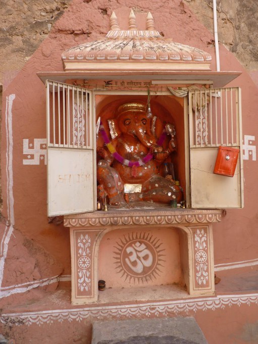 hinducosmos:  Ganesha Shrine Kuchaman Fort, Rajasthan, India  (via jameshandlon.com)