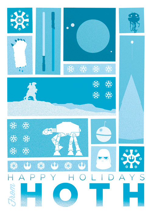 Happy Holidays from Hoth!