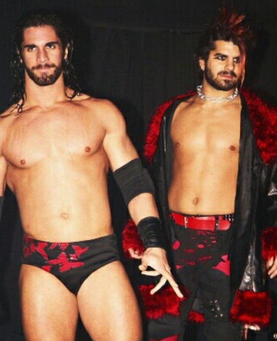 Seth rewteeted this pic of him and his old tag team partner Jimmy Jacobs! 