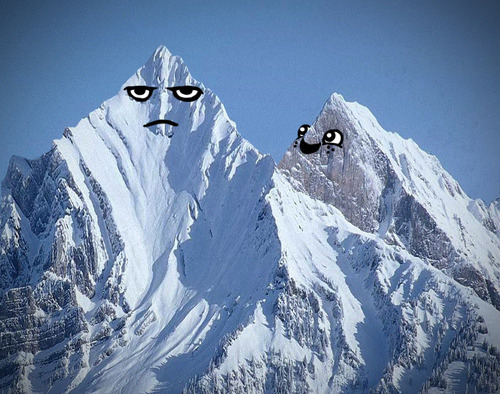 kynen:

Bless whoever looked at a picture of two mountains and thought of this.
