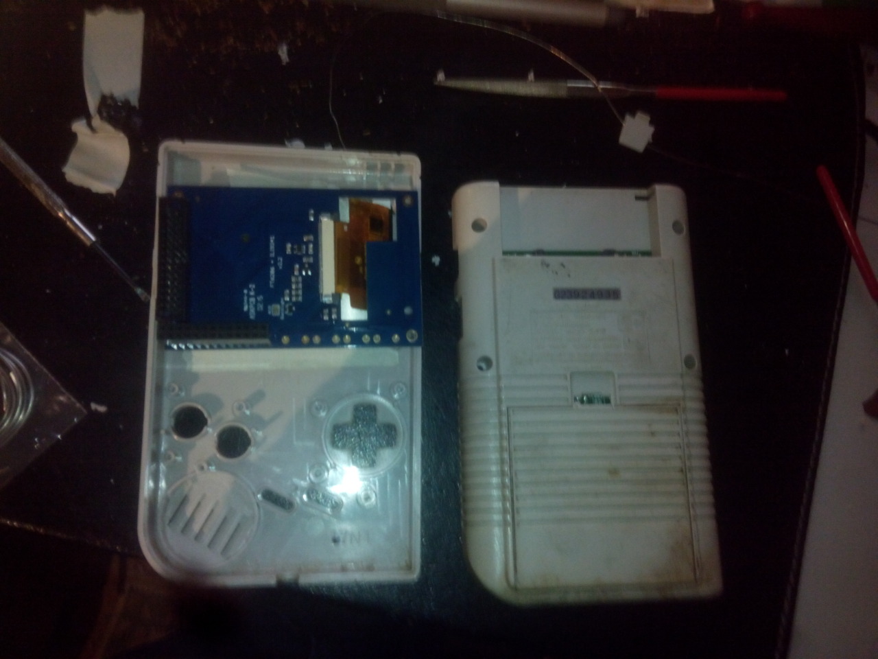 Gameboy Upgrade / Hack / Crack - Part IIMade my custom button pcb´sNext step refitting the original buttons 