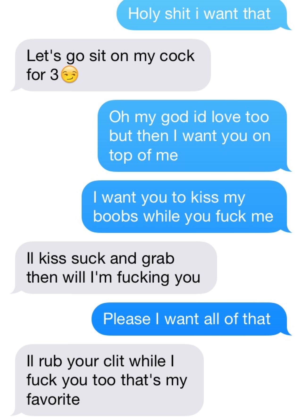 Her talk dirty text messages to 95 Flirty