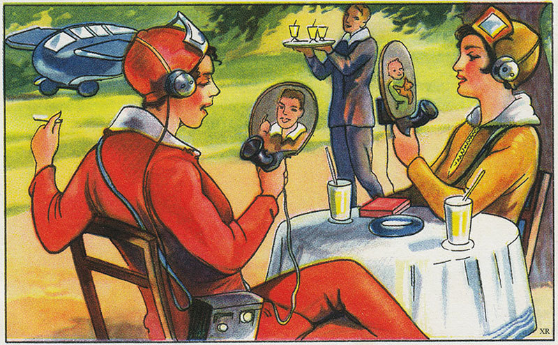 retrogasm:1930’s cell phones.
