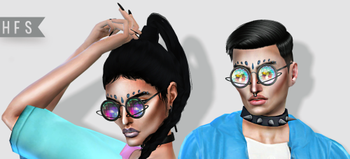 COSMOS SUNGLASSESAvailable for males &amp; femalesNew mesh by me10 colorsCustom thumbnailRead terms of use Please if you use my CC tag me #hautfashionsims on your postDownload | x |