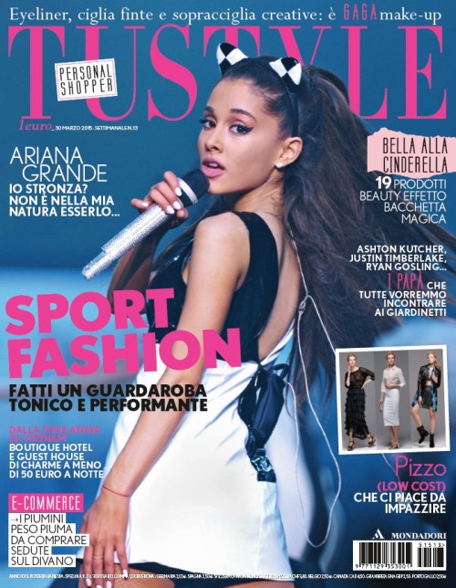 Ariana on the cover of Tustyle Magazine