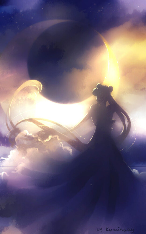 eira-cannaid:

Dream of the moon by *kaminary-san
