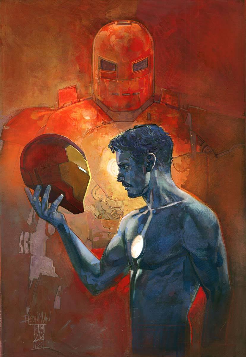Iron Man #3 by Alex Maleev