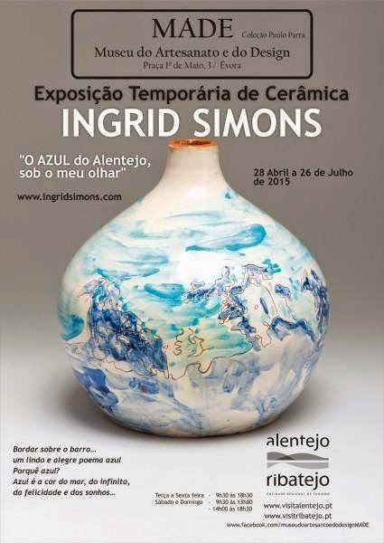 

Nova exposição de cerâmica é hoje inaugurada no Museu do Artesanato e do Design de Évora

