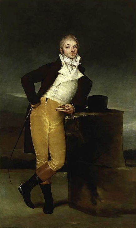 history-of-fashion:

1804 Francisco de Goya y Lucientes - Portrait of marquis de San Adrian
