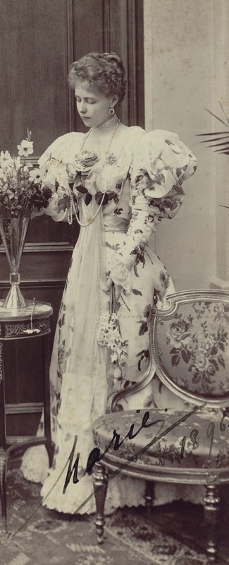 carolathhabsburg:

Crownprincess Marie of Romania. 1896.

