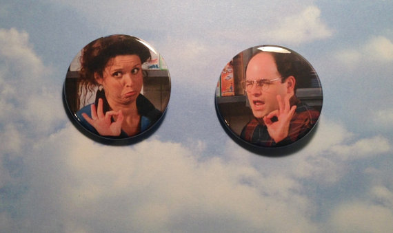 littlealienproducts:

Seinfeld Button Set // $3
