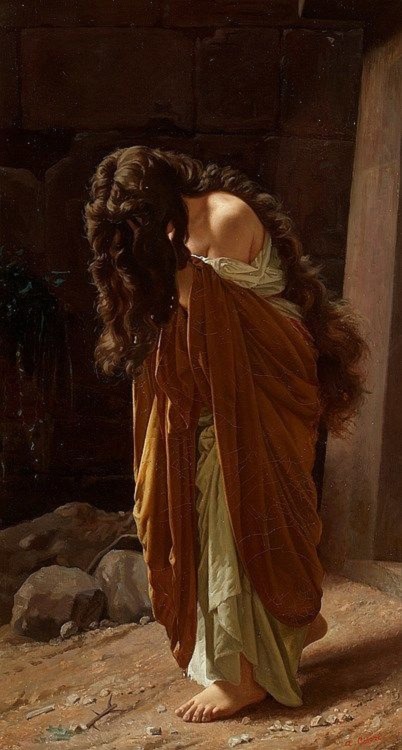 silenceforthesoul:

Antonio Ciseri - 

Magdalena, 1870