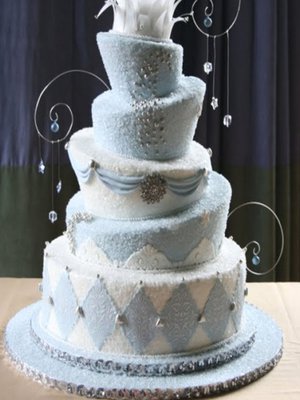 Creative Wedding Cakes: Winter Wonderland