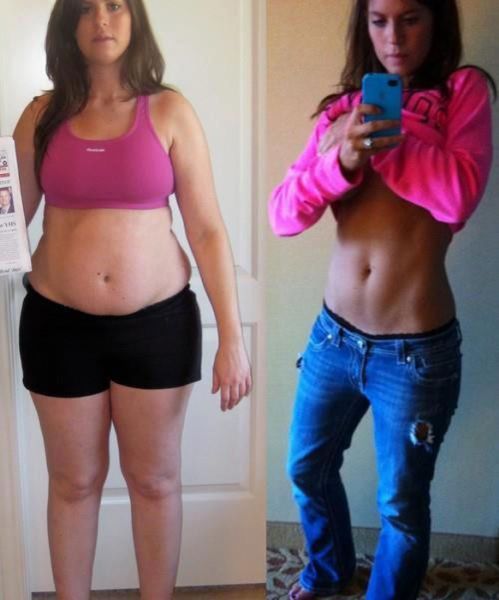 teenage weight loss before and after