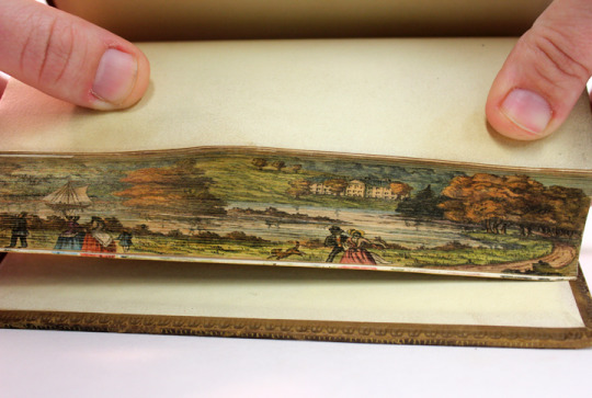 19th century fore-edge painting