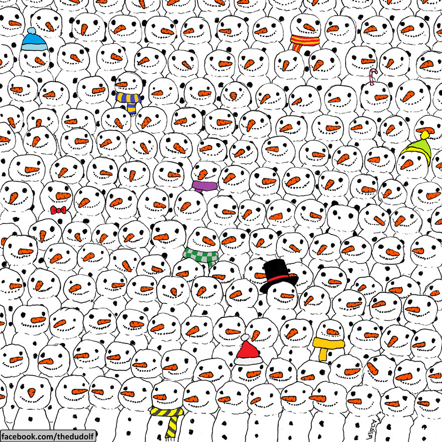 

Finding The Panda In This Puzzle Is Just Too Hard For Some People

