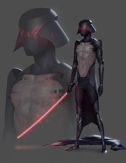 Fan-made Darth Vader Redesign Created by Rafael De Guzman