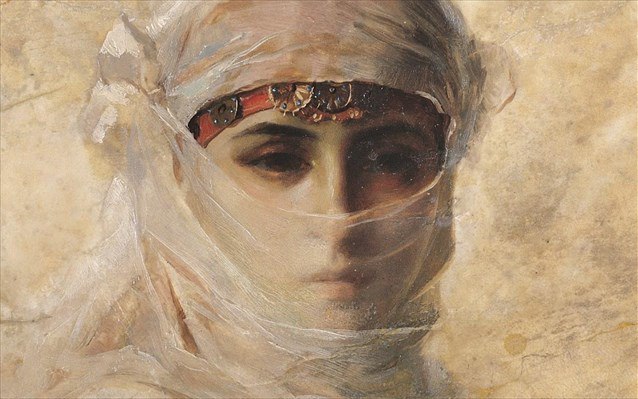 ghostlywatcher:



Theodore RalliVeiled Woman, (1880)  
