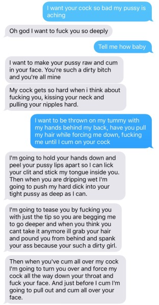 For sexting him examples Sexting Examples