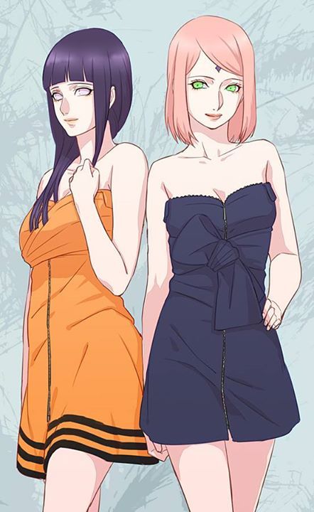 Hinata and Sakura