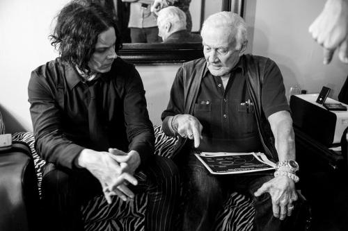 Jack White and Buzz Aldrin