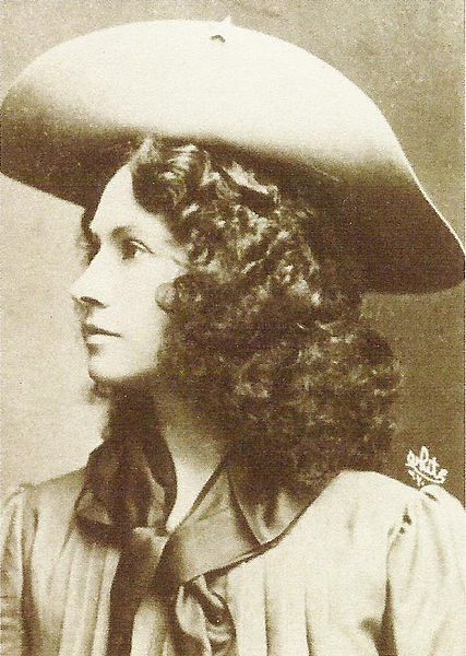 secretsocietyofnone:

Annie Oakley: First American female superstar.  Beat her future husband in a sharp shooting match when she was 15 years old (and won $100 from him, a tidy sum in those days).  Had a rivalry with another female sharpshooter (who billed herself as younger and more attractive than Annie) who was also part of Buffalo Bill’s Wild West Show (but no one remembers that other woman’s name, so guess who won?).  She taught over 15,000 women how to shoot in her lifetime and once said “I would like to see every woman know how to handle [firearms] as naturally as they know how to handle babies.” and was a total bad ass.
