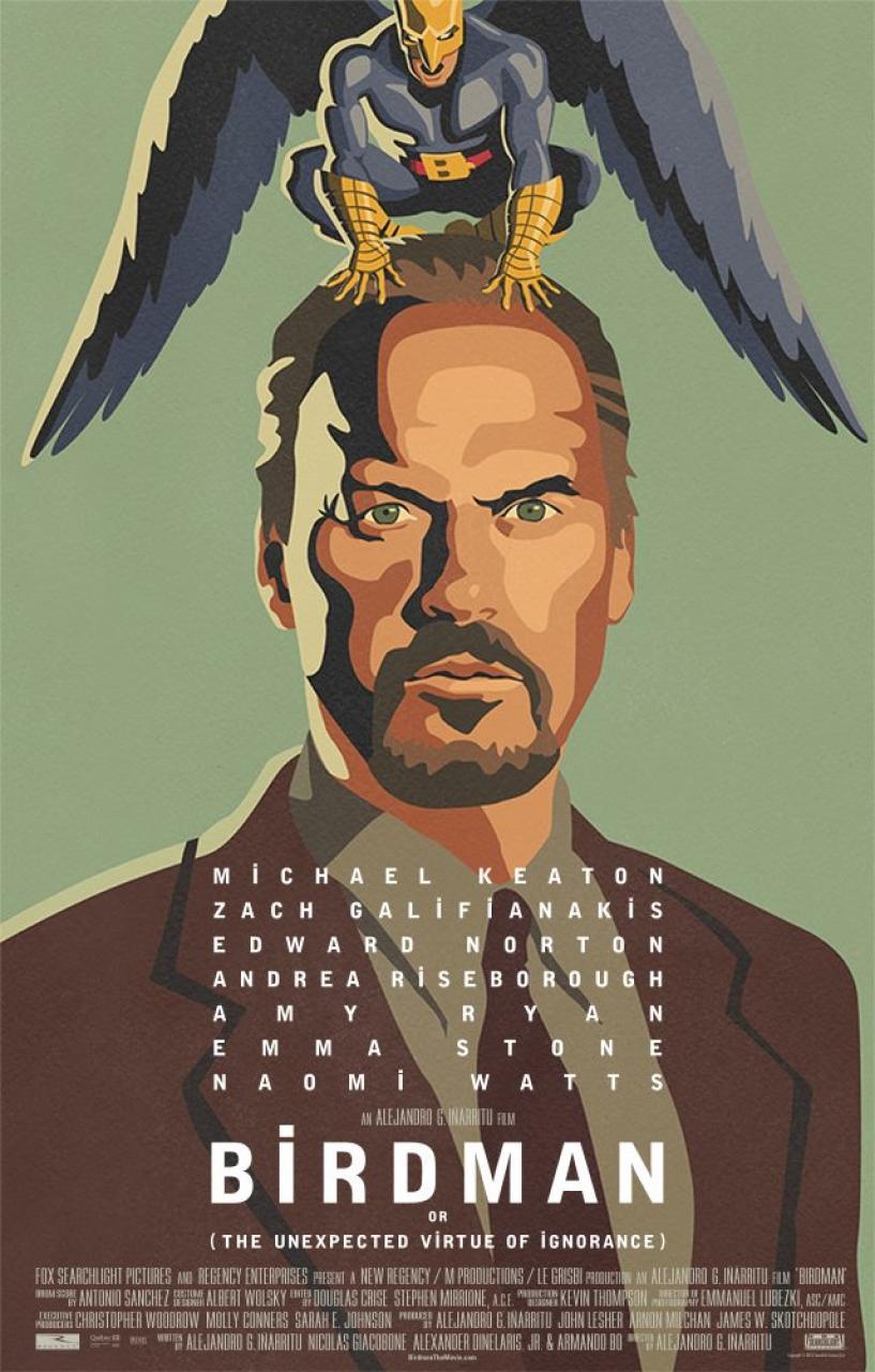 Birdman: or (The Unexpected Virtue of Ignorance) - Top 10 Films of 2015
