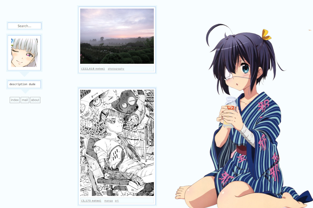 Cool Anime Tumblr Themes
