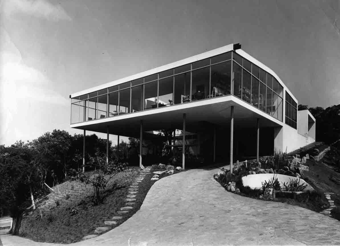 jonasgrossmann:lina bo bardi… casa de vidro, by peter scheier, 1951 @ bardisbowlchair