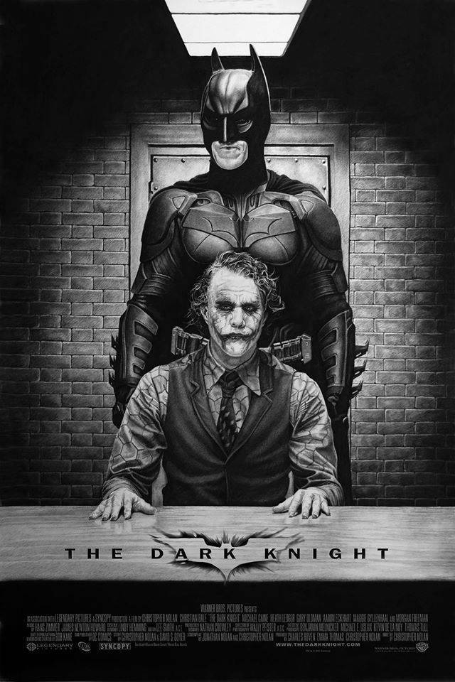 The Dark Knight by Joel Daniel Phillips