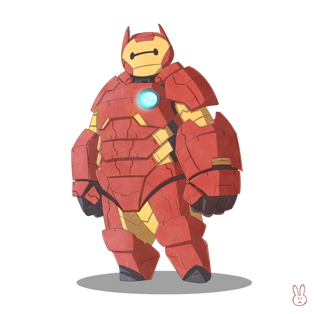 Iron-Baymax by hHarousel