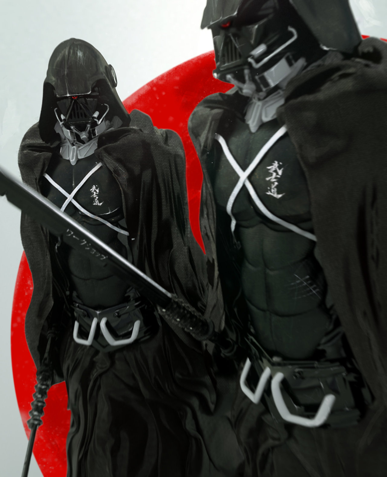 Samurai Vader by Mark Chang