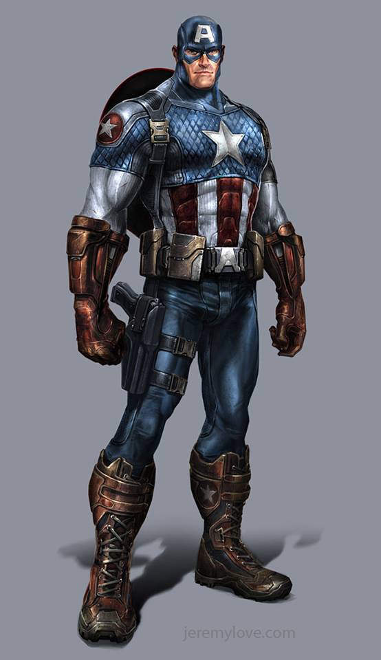 Captain America by Jeremy Love