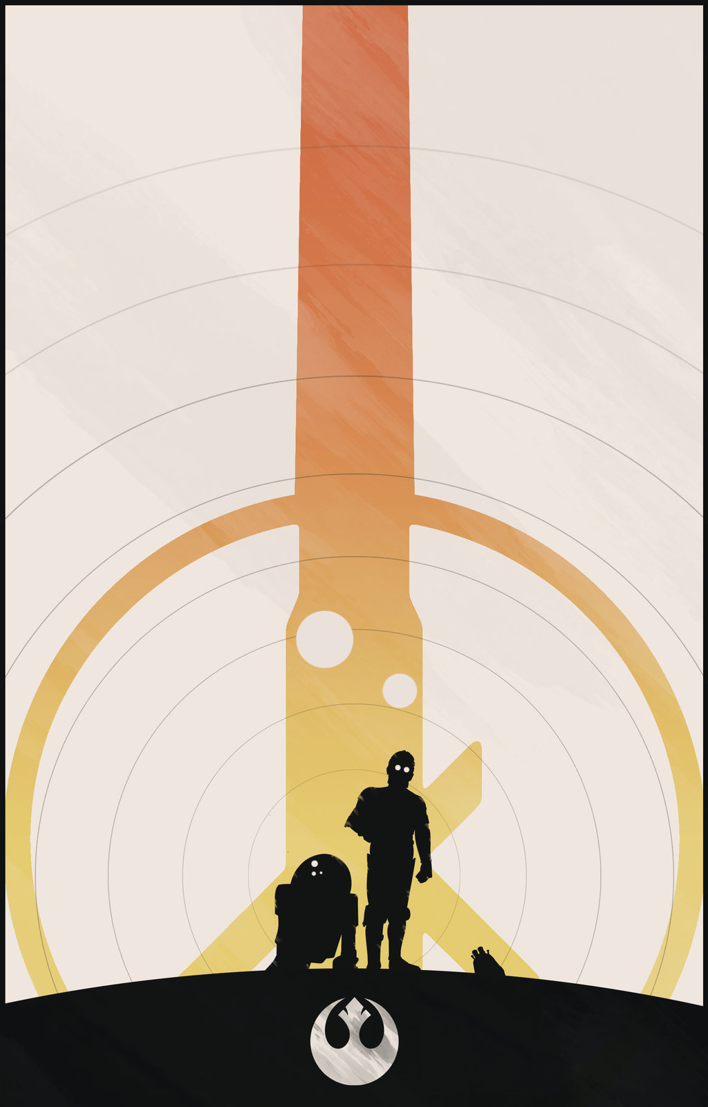 Star Wars Character Posters by Colin Morella