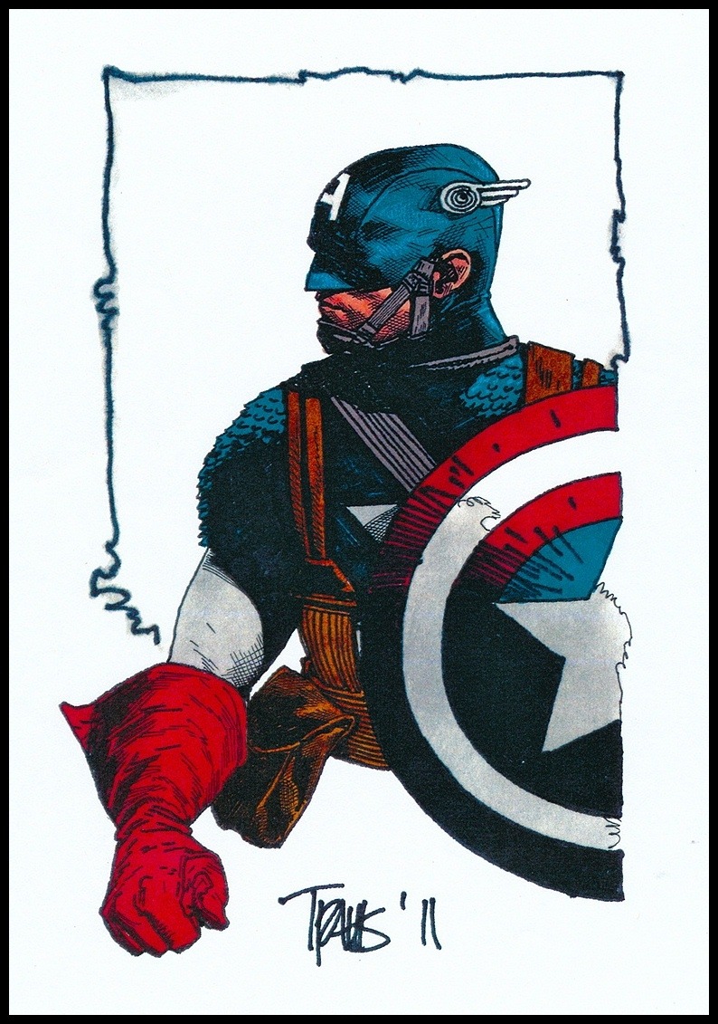Captain America by Travis Charest