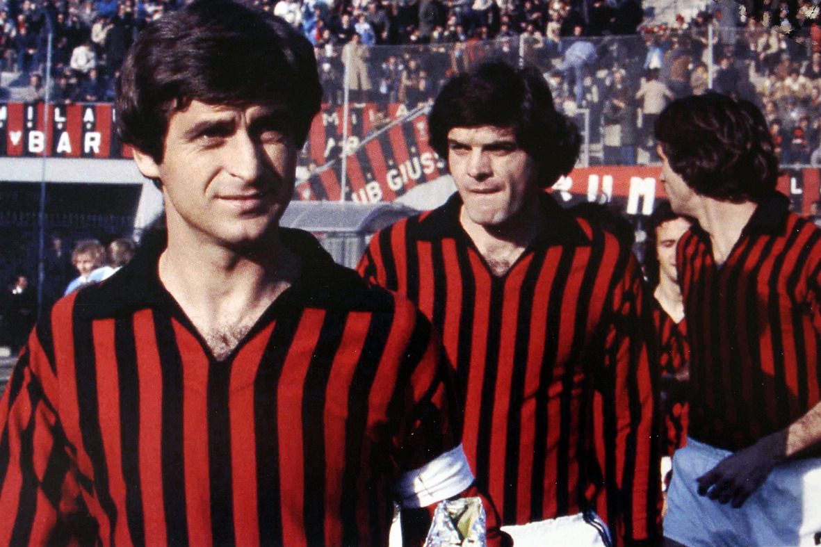 This is What Gianni Rivera and A.C. Milan Looked Like  in 1978 