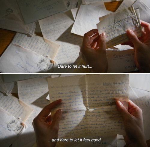 anamorphosis-and-isolate:

― Liv &amp; Ingmar (2012)“Dare to let it hurt…and dare to let it feel good.”
