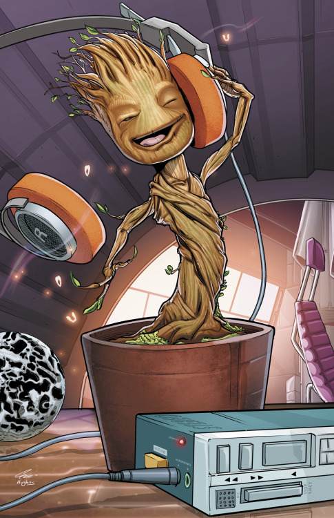 Baby Groot by Ross Hughes